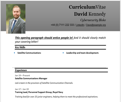 Dave-CV